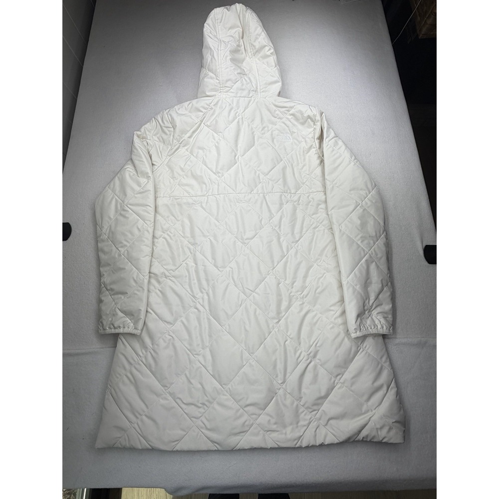 The North Face Women's Shady Glade Insulated Parka White Dune Large NWT - Picture 4 of 11